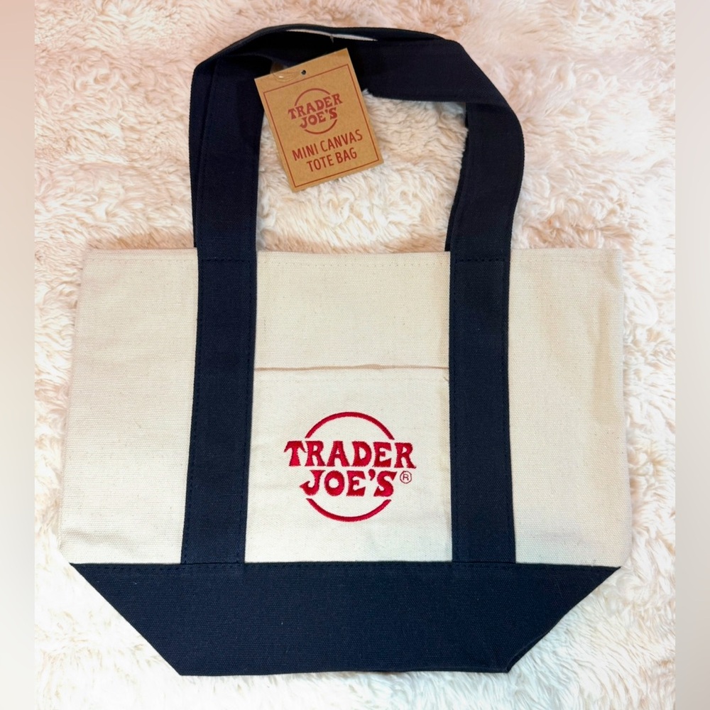 Trader Joe’s Mini Tote BLUE